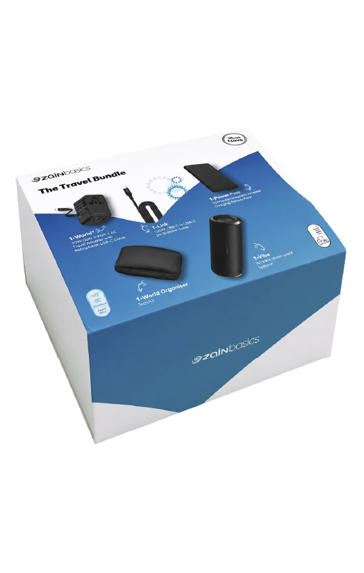 Travel Pack Accessories Bundle Pack - Zain Basics